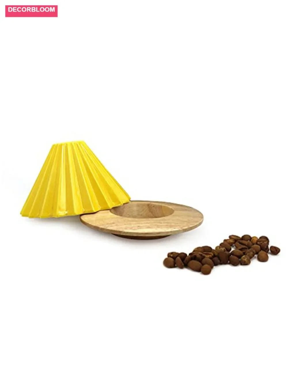 Wooden Coffee Filter Tray Reusable Coffee Maker Accessory